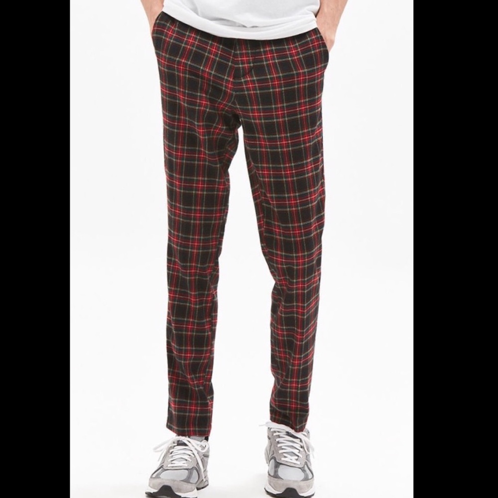 PacSun skinny Plaid Pants - Picture 1 of 7